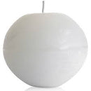 Vela Bola Branca 5 cm - foto 2