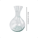 Vaso Garrafa de Vidro Stambu 22 cm - foto 2