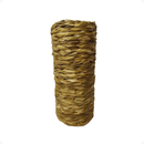 Vaso Jarra de Madeira com Taboa 70 cm