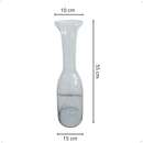Garrafa de Vidro Elegante Grande 55cm