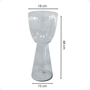 Vaso de Vidro Pequim Grande 48cm
