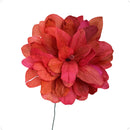 Flor de Folha Quina Desidratada Rosa
