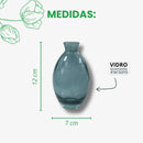 Vasinho de Vidro Oval 12cm - foto 2