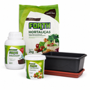 Kit Horta Completa com Floreira