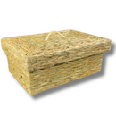 Caixa Baú Organizador de Taboa com Tampa 45x31x18cm