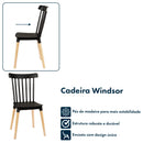 Kit 6 Cadeiras de Design Windsor - foto 2