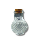 Garrafinha de Vidro Bujão com Rolha 50ml - foto 3