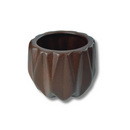 Vaso de Cerâmica Pote 6 Cor Aço Corten - foto 2