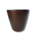 Vaso de Cerâmica para Orquídea P Cor Aço Corten
