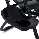 Kit 2 Espreguiçadeiras Dobráveis Gravidade Zero com Porta-Copos - foto 2