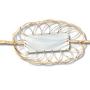 Cesta Decorativa Dupla para Crisântemo 15cm - foto 2