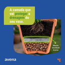 Manta Geotêxtil Drenagem Proteção Vaso Jardim 1m² Avena - foto 2