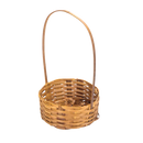 Cesta de Bambu Redonda com Alça 35cm - foto 2