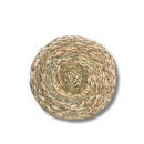 Sousplat Trançado de Palha Natural 30cm